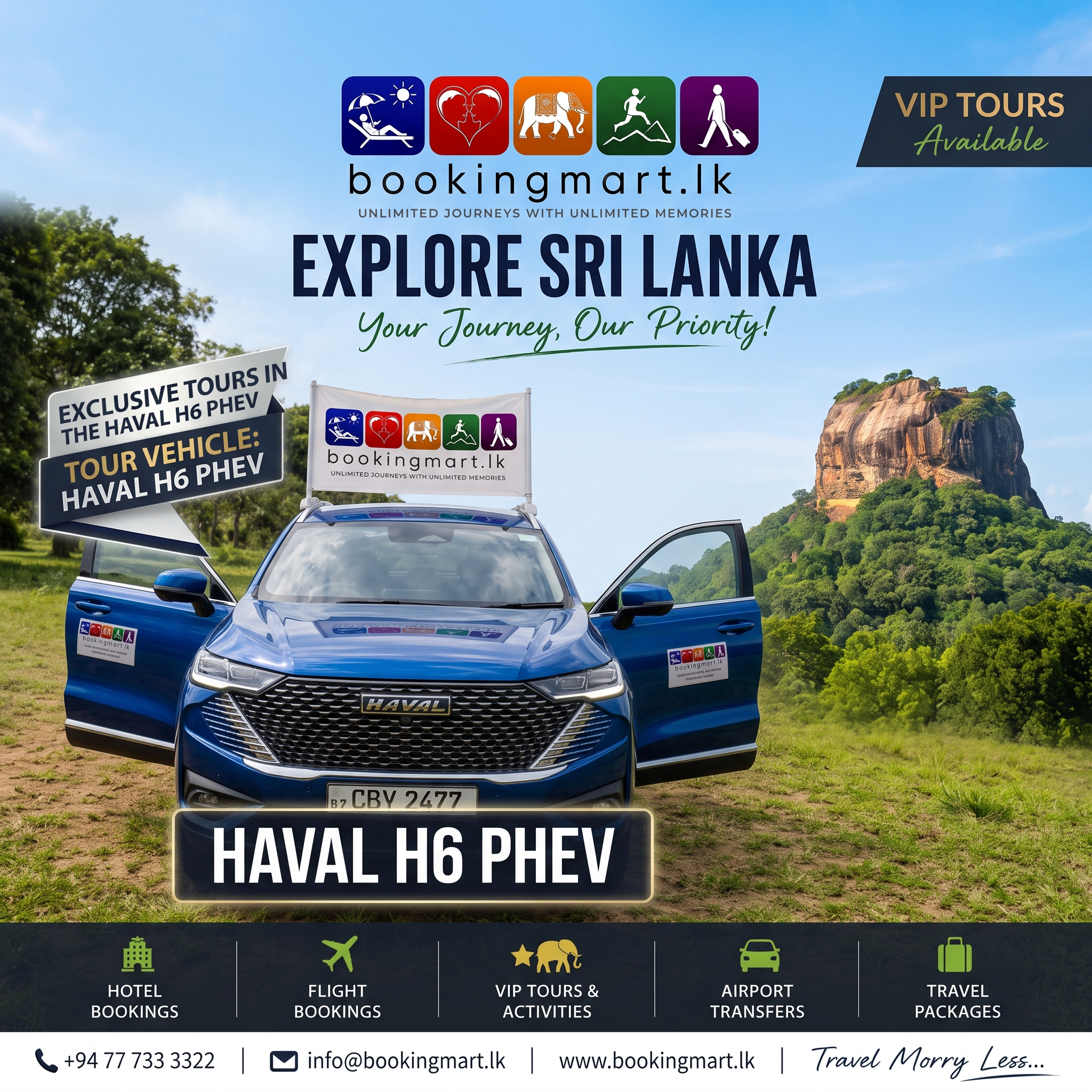 2025 Haval H6 PHEV VIP Tour & Business Ride Sri Lanka - Key Travels